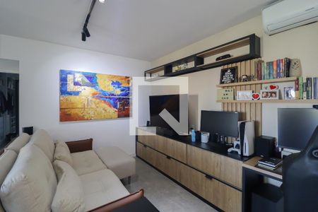 Sala de apartamento à venda com 2 quartos, 78m² em Jardim Ermida I, Jundiaí