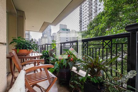 Sala - Varanda de apartamento à venda com 3 quartos, 194m² em Paraíso, São Paulo
