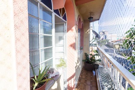 Varanda da Sala de apartamento à venda com 2 quartos, 80m² em Sagrada Família, Belo Horizonte