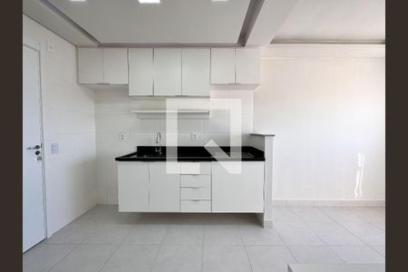 Cozinha de apartamento à venda com 1 quarto, 29m² em Barra Funda, São Paulo