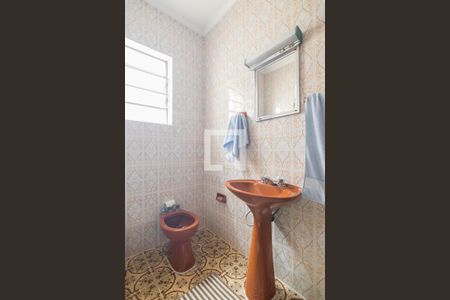 Banheiro da Suite de casa à venda com 3 quartos, 120m² em Jardim Stella, Santo André