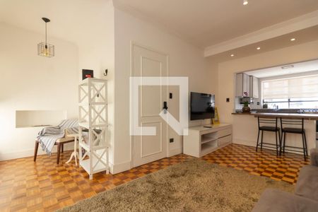 Sala de apartamento para alugar com 2 quartos, 90m² em Cerqueira César, São Paulo