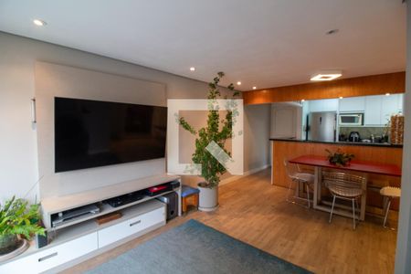 Sala de apartamento para alugar com 2 quartos, 90m² em Cidade Monções, São Paulo
