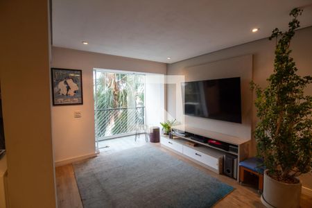Sala de apartamento para alugar com 2 quartos, 90m² em Cidade Monções, São Paulo