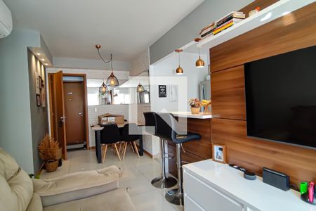 sala de apartamento à venda com 2 quartos, 65m² em Taquara, Rio de Janeiro