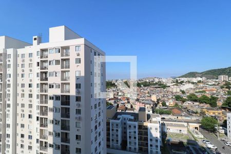 Varanda da Sala VISTA de apartamento para alugar com 2 quartos, 50m² em Engenho Novo, Rio de Janeiro