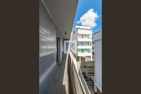 Varanda da Sala de apartamento à venda com 3 quartos, 80m² em Estoril, Belo Horizonte