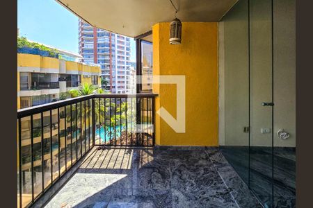 sacada de apartamento para alugar com 4 quartos, 300m² em Jardim Praiano, Guarujá