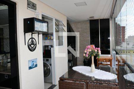 Sacada sala de apartamento à venda com 3 quartos, 80m² em Vila Caminho do Mar, São Bernardo do Campo