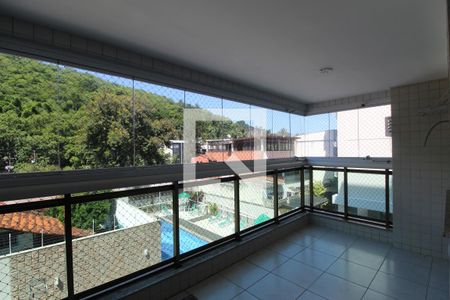 Varanda de apartamento à venda com 4 quartos, 119m² em Freguesia (jacarepaguá), Rio de Janeiro