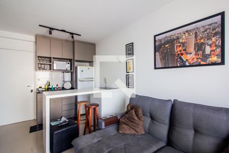3 Sala de apartamento à venda com 1 quarto, 34m² em República, São Paulo