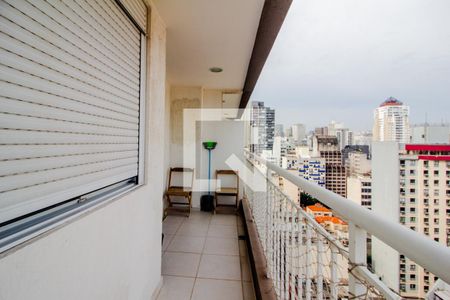 3 Varanda de apartamento à venda com 1 quarto, 34m² em República, São Paulo
