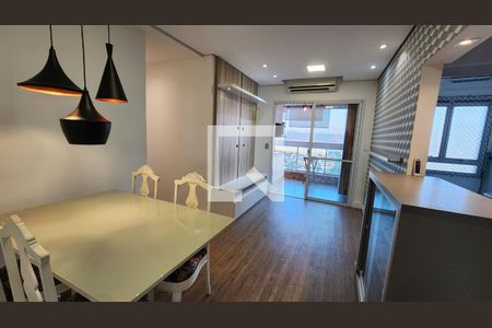 Sala de apartamento para alugar com 1 quarto, 49m² em Macuco, Santos