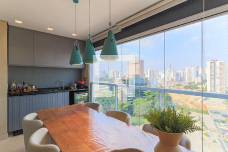 Varanda de apartamento à venda com 1 quarto, 51m² em Vila Gertrudes, São Paulo