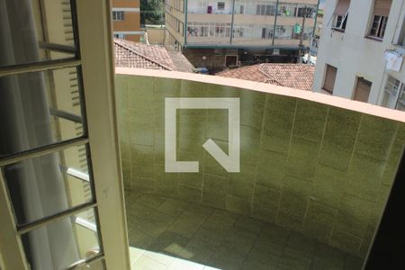 Varanda da Sala de apartamento para alugar com 3 quartos, 110m² em Itararé, Santos