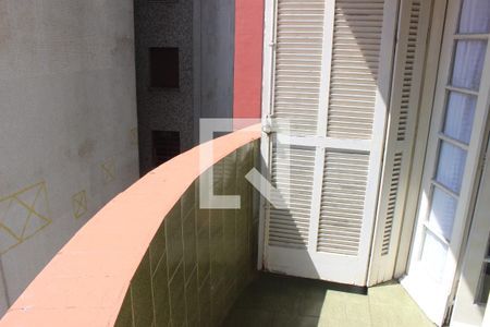 Varanda da Sala de apartamento para alugar com 3 quartos, 110m² em Itararé, Santos