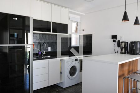 Cozinha de apartamento à venda com 1 quarto, 42m² em Boa Vista, São Caetano do Sul