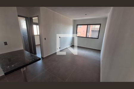 Sala de apartamento à venda com 1 quarto, 39m² em Santa Efigênia, Belo Horizonte