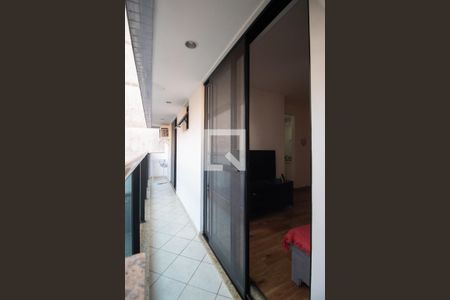 Varanda da Sala de apartamento para alugar com 1 quarto, 50m² em Copacabana, Rio de Janeiro
