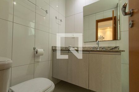 Banheiro de apartamento para alugar com 1 quarto, 52m² em Jardim Americano, Sorocaba