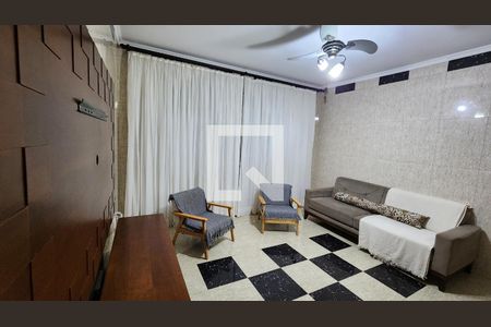 Detalhe Sala de apartamento para alugar com 3 quartos, 84m² em Vila Belmiro, Santos