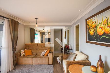 Sala de apartamento à venda com 3 quartos, 96m² em Jardim Henriqueta, Taboão da Serra