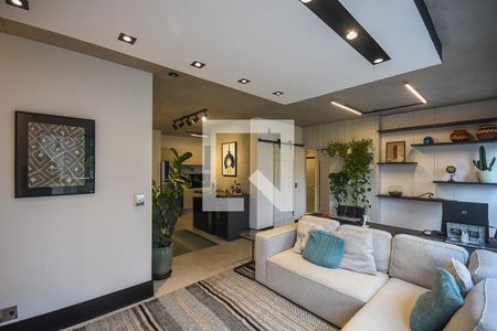 Sala de apartamento à venda com 1 quarto, 73m² em Jardim Fonte do Morumbi, São Paulo