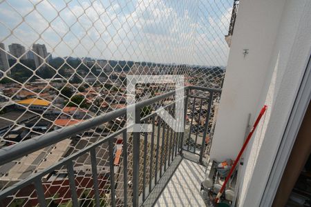 Varanda da Sala de apartamento para alugar com 2 quartos, 37m² em Vila Inglesa, São Paulo