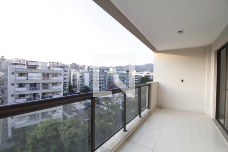 Varanda da Sala de apartamento para alugar com 3 quartos, 169m² em Anil, Rio de Janeiro