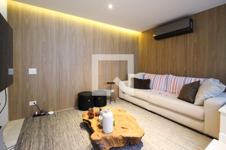 Apartamento para alugar com 110m², 1 quarto e 2 vagasSala