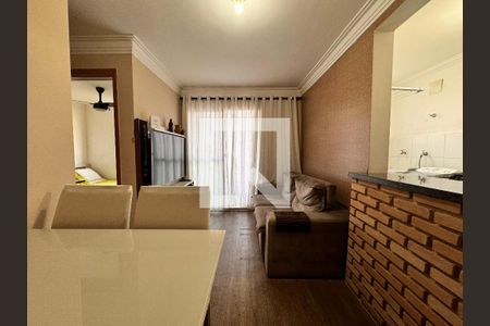 Sala de apartamento à venda com 2 quartos, 50m² em Utinga, Santo André