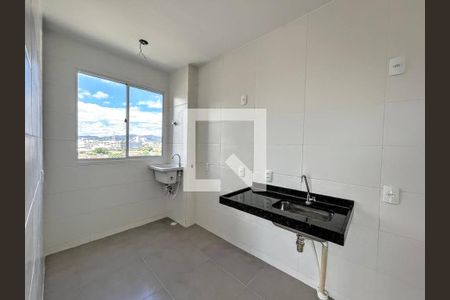 Cozinha de apartamento à venda com 2 quartos, 63m² em Eldorado, Contagem