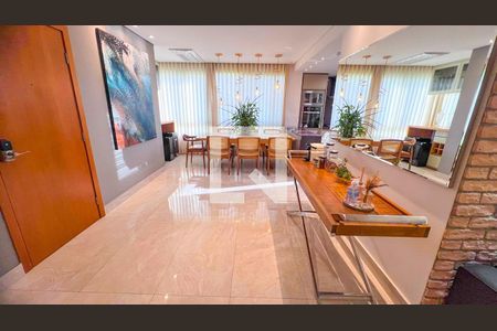 Sala de apartamento à venda com 4 quartos, 110m² em União, Belo Horizonte