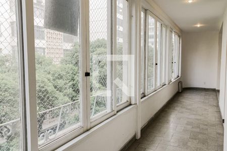 Varanda da Sala de apartamento à venda com 3 quartos, 140m² em Copacabana, Rio de Janeiro
