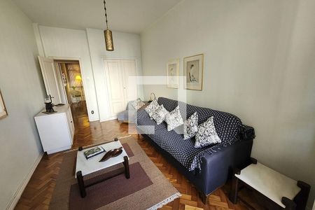 Sala 2 de apartamento à venda com 3 quartos, 139m² em Laranjeiras, Rio de Janeiro
