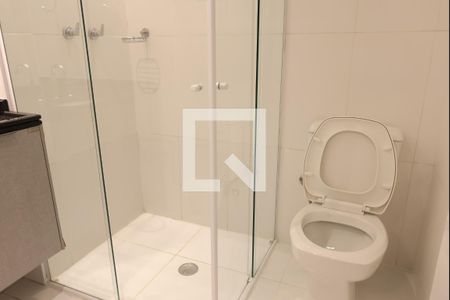 Banheiro de kitnet/studio para alugar com 1 quarto, 34m² em Vila Olímpia, São Paulo