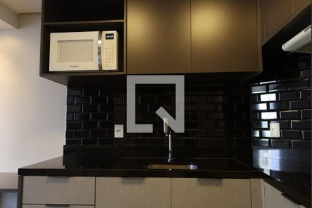 Cozinha - Armários de kitnet/studio para alugar com 1 quarto, 34m² em Vila Olímpia, São Paulo