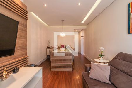 Sala de apartamento à venda com 2 quartos, 69m² em Vila Iracema-belval, Barueri