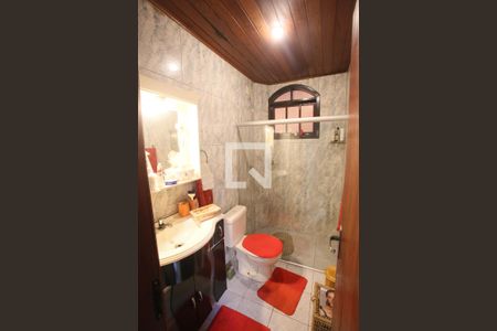 Lavabo da sala de casa de condomínio à venda com 3 quartos, 180m² em Taquara, Rio de Janeiro