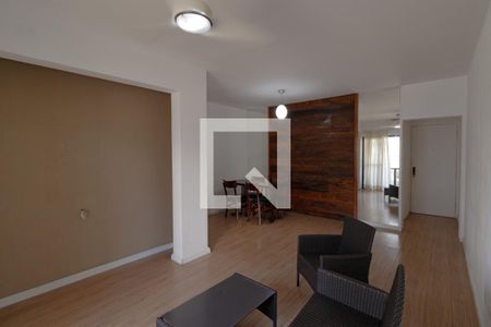 Sala de apartamento para alugar com 3 quartos, 160m² em Jardim Las Palmas, Guarujá