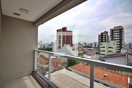 Sala/Cozinha Sacada de apartamento para alugar com 2 quartos, 56m² em Centro, São Bernardo do Campo