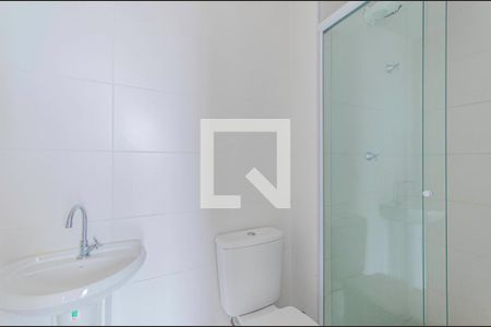 Banheiro da Suíte de apartamento para alugar com 1 quarto, 34m² em Cambuci, São Paulo