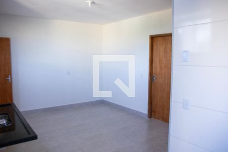 Sala e Cozinha de apartamento para alugar com 2 quartos, 57m² em Residencial Rio Jordão, Goiânia