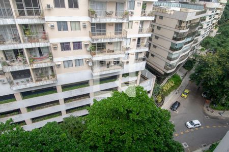 Vista da Sacada de apartamento à venda com 3 quartos, 155m² em Lagoa, Rio de Janeiro