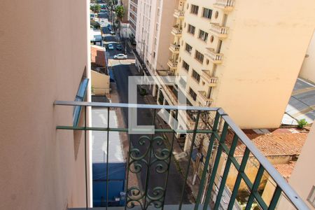 VISTA DA SACADA de apartamento para alugar com 3 quartos, 125m² em Cambuí, Campinas