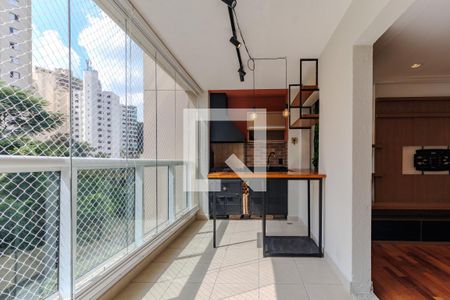 Varanda da Sala de apartamento à venda com 3 quartos, 102m² em Lar São Paulo, São Paulo