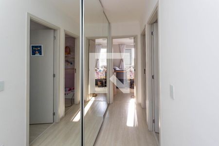 Corredor  de apartamento à venda com 3 quartos, 63m² em Centro, Diadema