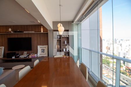 Sala de Jantar de apartamento à venda com 2 quartos, 105m² em Campo Belo, São Paulo