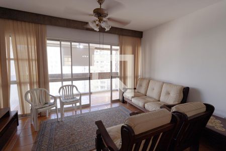 Sala de apartamento para alugar com 3 quartos, 150m² em Centro, Guarujá