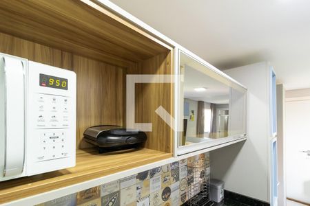 Detalhe da cozinha de kitnet/studio para alugar com 1 quarto, 20m² em Vista Alegre, Curitiba